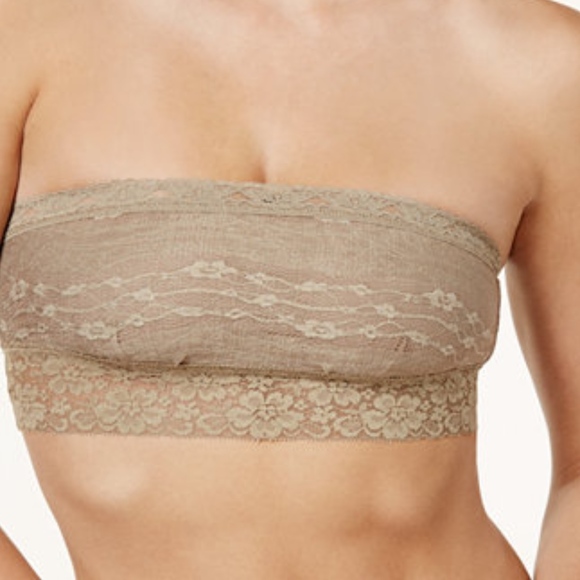 Free People Stretch Lace Bandeau Bra Top NEW - Picture 5 of 8